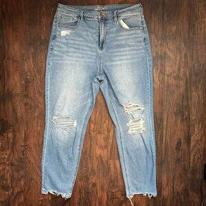 Of Luck Blue Denim Jeans